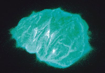 EverGlow® Leuchtpigment 8B blau, phosphoreszierend, Nachleuchtende Zinksulfidpigmente mit blauen Farbpigmenten, 1 kg Gebinde, DIN 67510